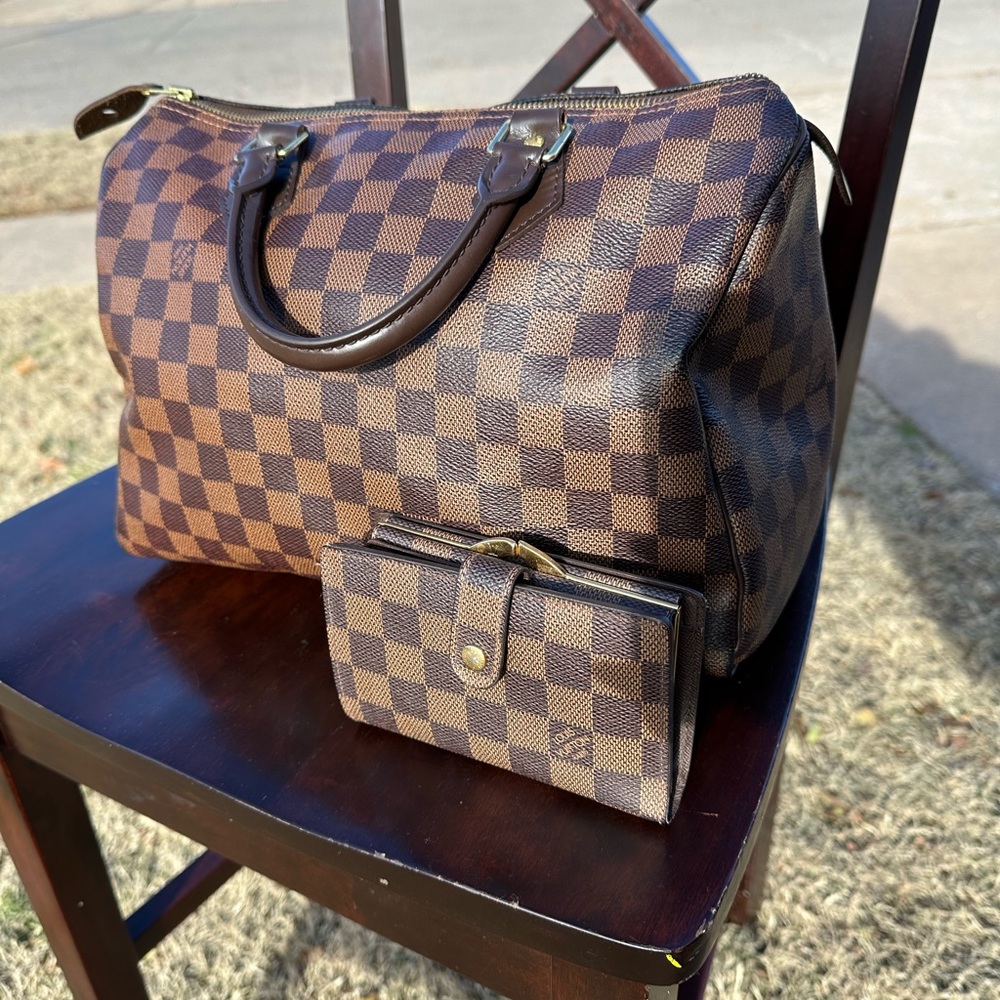 sppedy 30 damier ebene and frenchkiss bifold